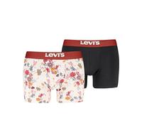Levi's Men's Flower All Over Print Bodywear, Red Combo, XL (Pack of 2)