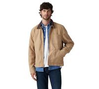 Levi's Men's Full-Zip Mechanics Jacket Scary Tiger'S Eye Beige L