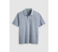 Levi's Mens Garment Dye Steam Blue Authentic Logo Polo Shirt - Size X-Small
