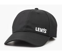 Levi's Mens Gold Tab Adjustable Curve Flexfit Black Cap