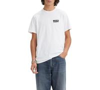 Levi's Men's Graphic Crewneck Tee T-Shirt, Color Bw White +, L