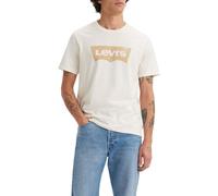 Levi's Men's Graphic Crewneck Tee T-Shirt, Core Bw Egret, S