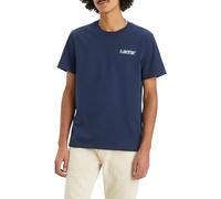 Levi's Men's Graphic Crewneck Tee T-Shirt, Rope Batwing Dress Blues, S