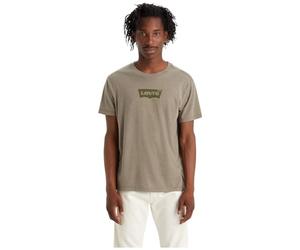 Levi's Men's Graphic Crewneck Tee T-Shirt, Tri-Blend Smokey Olive, M