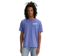 Levis Mens Headline Relaxed Fit T-Shirt - Blue - S - Blue