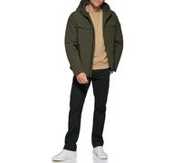 Levi's Men's Hooded Softshell Jacket Insulated, Olive Unfilled 2, M