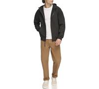 Levi's Men's Hooded Water Resistant Softshell Bomber Jacket, New Black, M