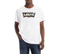 Levi's Men's Housemark Graphic Tee T-Shirt, Hm Ssnl Filll White, L