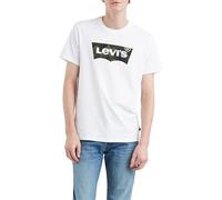 Levi's Men's Housemark Graphic Tee T-Shirt, Hm Ssnl Filll White, M