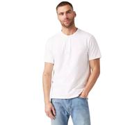 Levi's Men's Housemark Henley Shirt, White +, M