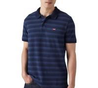 Levi's Men's Housemark Polo Shirt, RAYN Stripe Dark IND, L