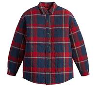 Levi's Men's Ingleside Overshirt , Gunnar Plaid Rhythmic Red, XL