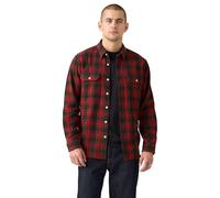 Levi's Men's Jackson Worker Button Down Shirt, Calvin Plaid Rhythmi, M