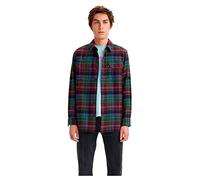 Levi's Men's Jackson Worker, Ferdinand Plaid Evergreen, S