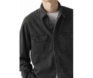 Levi's Men's Jackson Worker Shirt, Cosmo Washed Black, S