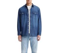 Levi's Men's Jackson Worker Shirt, Sterling Dark Wash, M