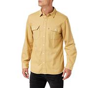 Levi's Men's Jackson Worker Shirt Tan Garment Dye (Neutral) S -