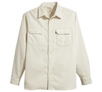 Levi's Men's Jackson Worker Shirt, White Onyx, XS