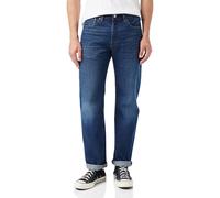 Levi's Mens Jeans 501 Original Fit Jeans Straight Leg Dark Blue W28 L32