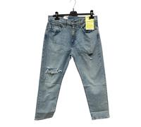 Levi's Mens Jeans Trousers 502 Tapered Jeans, Blue Faded Fast Destructed, W34...