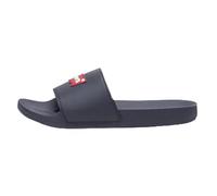 Levi's Men's June Batwing Patch Sandals, Navy Blue, 7.5 UK