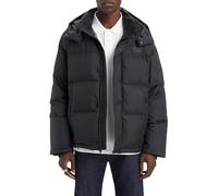 Levi's Men's Laurel Short Puffer Jacket, Jet Black, XL