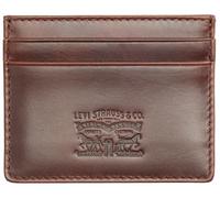 Levi's Men's Leather Card Case Wallet, Seal Brown, Einheitsgröße