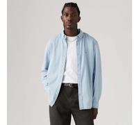Levi's Mens Levis Authentic Button Down Shirt in Light Blue Cotton - Size Large