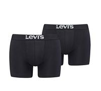 Levi's Men's Levi's - Men's Underwear Solid Basic (2-pack) Trunk Shorts, Jet Black, L UK