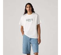 Levi's Mens Levis Relaxed Fit Graphic T-Shirt in White Cotton - Size 2XL