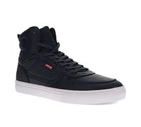 Levi's Mens Liam Hi NL Casual Fashion Sneaker Boot, Navy/White, 10 UK
