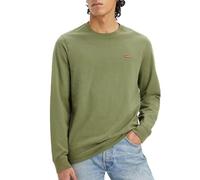 Levi's Men's Long-Sleeve Original Housemark Tee Sweater, Bluish Olive, S