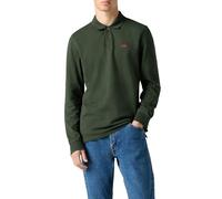 Levi´s ® Slim Housemark Long Sleeve Polo Green L Man
