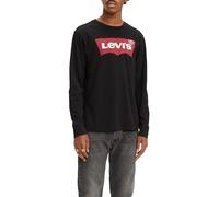 Levi's Men's Long-Sleeve Standard Graphic Tee T-Shirt, Stonewashed Black, S
