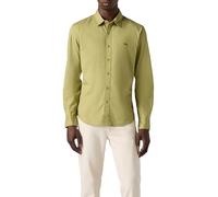 Levi's Men's Long-Sleeved Battery Housemark Slim Shirt, Sage, XL