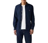 Levi's Men's Ls Battery Hm Shirt Slim Button, Mookie Dark Wash, XXL