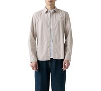 Levi's Men's Ls Battery Hm Shirt Slim Button, Rory Stripe Bright W, S