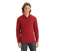 Levi's Men's LS Slim HOUSEMARK Polo Reds, Sun-Dried Tomato, S