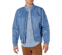 Levi's Men's MA-1 Flight Lightweight Zip-Up Bomber Jacket, New Blue Unfilled, XXL