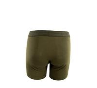 Levi's Men's Melange Wasitband Organic Cotton Boxer Brief (Pack of 2), Khaki, M