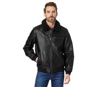 Levi's Men's Men's Faux Leather Aviator Bomber Jacket With Sherpa Collar Jacket