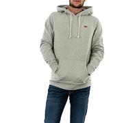 Levi's Men's New Original Sweatshirt Hoodie, Do Not Use-Eco Gray Hthr, S