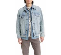 Levi's Men's New Relaxed Fit Trucker Jacket, Huron Waves, L