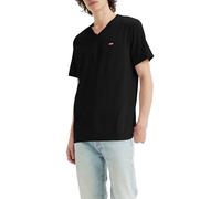 Levi's Men's Orig HM Vneck T-Shirt, Black (Mineral Black 0001), M