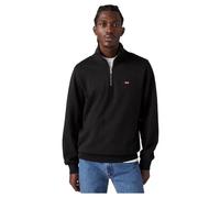 Levi's Men's Original HM 1/4 Zip Sweatshirt, Mineral Black, L