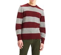 Levi's Men's Original Hm Sweater Pullover Sweater, Calloway Stripe Choc,