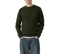 Levi's Original Housemark Logo Knitted Jumper- Dark Green, Dark Green, Size S, Men Dark Green