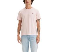 Levi's Men's Original Housemark Tee Violet Ice Single Dye Heather Violet Ice Jersey Pink M