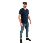 Levi's Men's Original Housemark V-Neck T-Shirt, Dress Blues, L