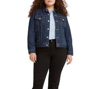 Levi's Women's Original Trucker Denim jacket, Authentic Blue, L